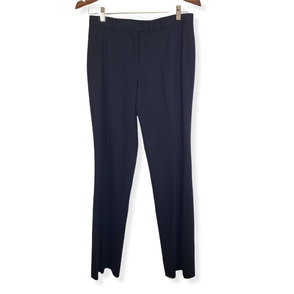 HUGO BUSCATI COLLECTION Size 8 Black Straight Leg, Dress, Work Pants